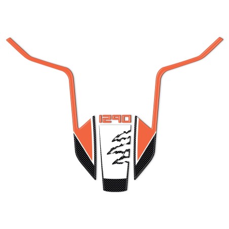 PROTEZIONE PARAFANGO ANTERIORE adesivi 3D compatibile per MOTO KTM 1290 ADVENTURE