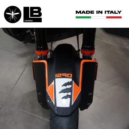 PROTEZIONE PARAFANGO ANTERIORE adesivi 3D compatibile per MOTO KTM 1290 ADVENTURE