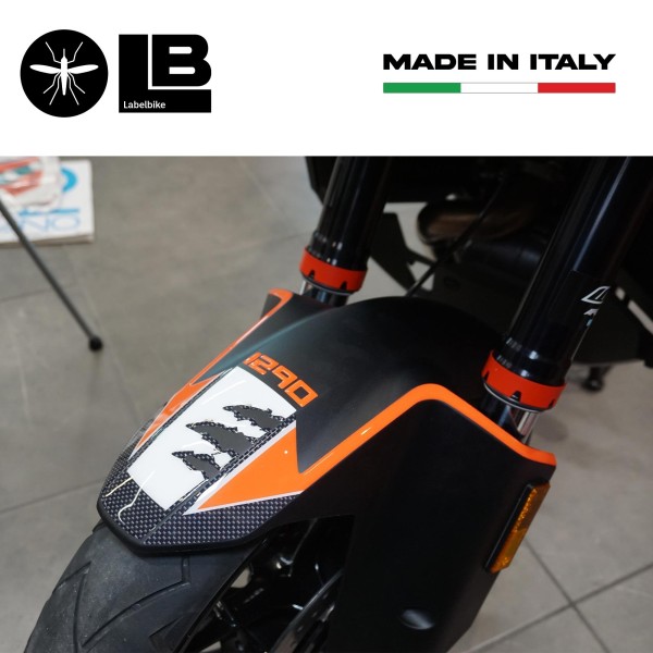 Protection garde-boue avant autocollant 3D compatible avec KTM 1290 ADVENTURE MOTORCYCLE