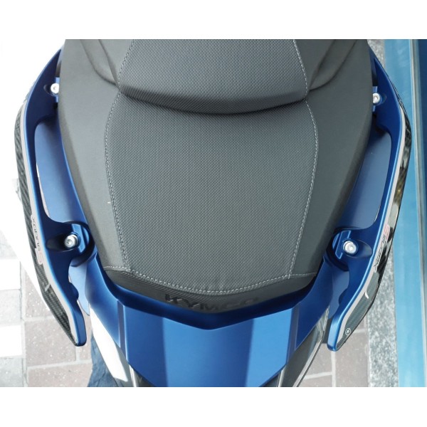 2 ADESIVI 3D PROTEZIONE MANIGLIE compatibili per kymco XCITING S 400 2018-2023