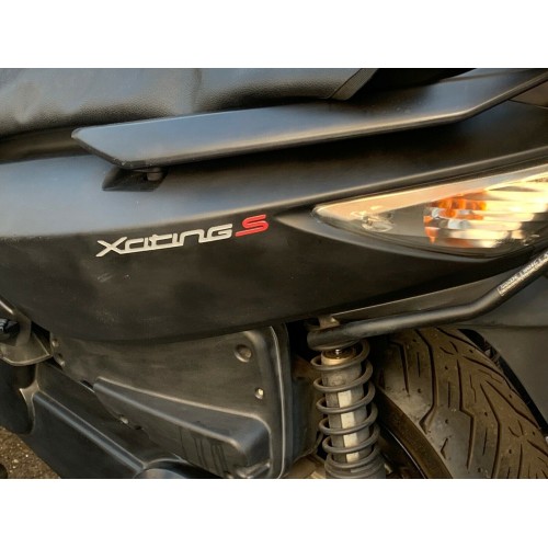 2 ADHESIVOS 3D WRITE XCITING S compatibles para scooters KYMCO 400i 2018 - 2023 2