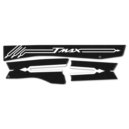 3D CARBONO ADHESIVOS TMAX 530 compatible para YAMAHA T max 2012-16 CARTUCHO DE CINTURAS
