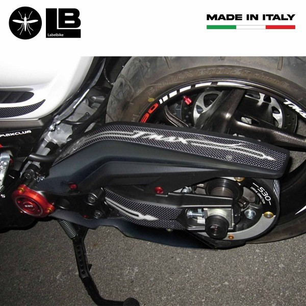 3D CARBON ADHESIVES TMAX 530 compatible for YAMAHA T max 2012-16 BELT CARTER