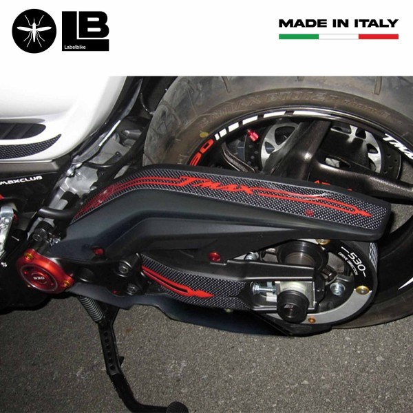 3D CARBON ADHESIVES TMAX 530 compatible for YAMAHA T max 2012-16 BELT CARTER