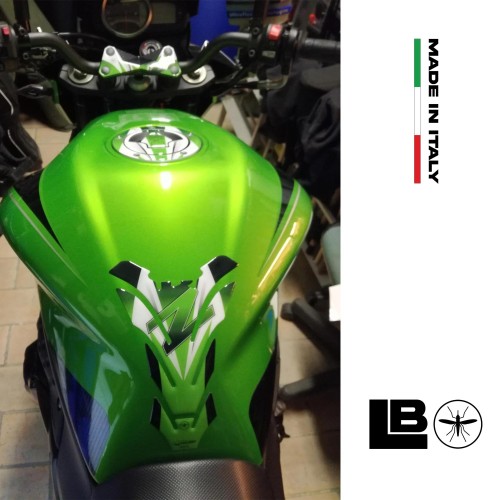 ADESIVI 3D gel PROTEZIONE compatibile per MOTO KAWASAKI Z750 Z1000 Z 750 Z 1000 2