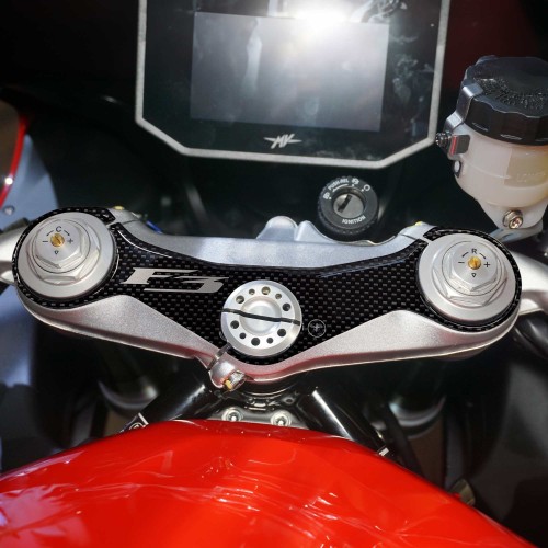 3D GEL ADHESIVE FORK PLATE PROTECTION kompatibel für MV AGUSTA F3 MOTORRAD