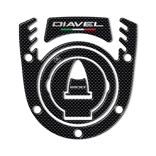 KIT ADHESIVOS 3D FILLER CAP PROTECTION compatible con MOTO DUCATI DIAVEL