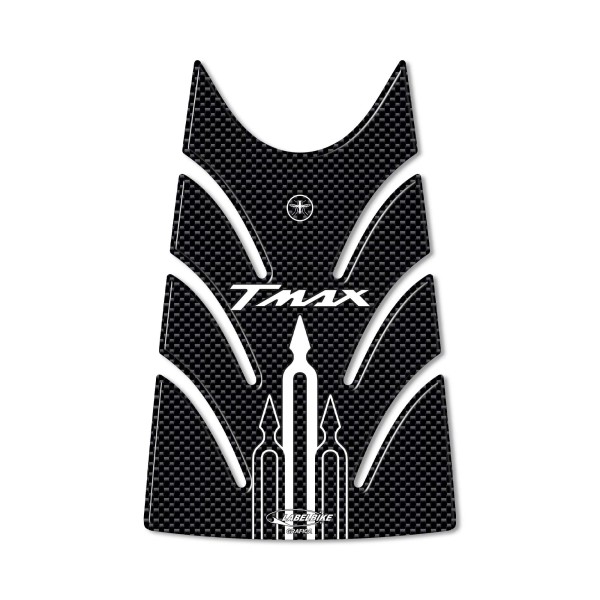 PROTEZIONE SPORTELLO SERBATOIO TMAX 500 ADESIVO 3D per SCOOTER YAMAHA T MAX 2008-2011