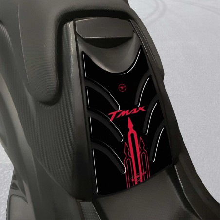 PROTEZIONE SPORTELLO SERBATOIO TMAX 500 ADESIVO 3D per SCOOTER YAMAHA T MAX 2008-2011