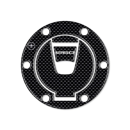 ADHESIVE 3D CARBON Tankdeckel KEYLESS für MOTO DUCATI MULTISTRADA 1260