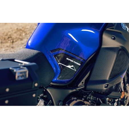 2 ADESIVI gel 3D PROTEZIONI LATERALI compatibili PER MOTO YAMAHA SUPER TENERE