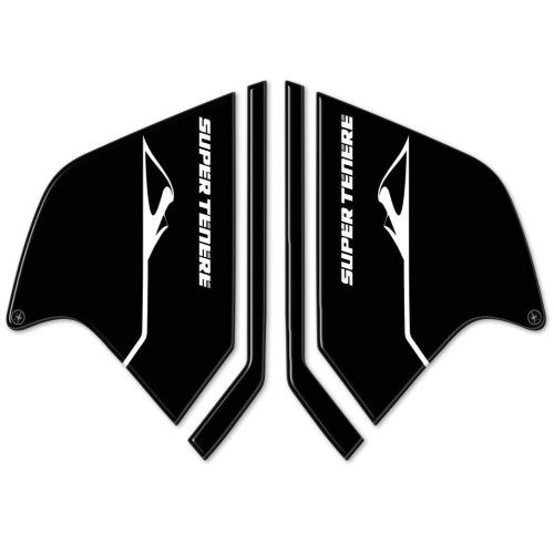 2 Protections latérales en gel 3D compatibles avec les motos YAMAHA SUPER TENERE 2