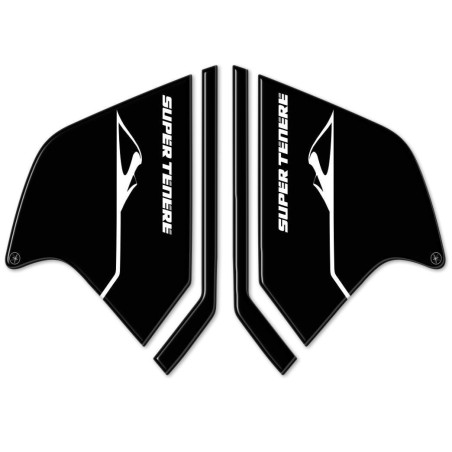 2 3D gel ADHESIVES SIDE PROTECTIONS compatible FOR YAMAHA SUPER TENERE MOTORCYCLE