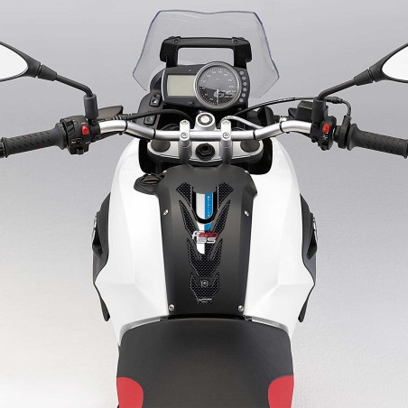 Adhesive Resin 3D Carbon Tank Guard compatible with Bmw F650 Gs F650gs Motorcycles