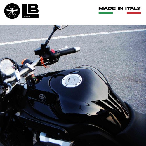 PARASERBATOIO ADESIVO SERBATOIO in RESINA 3D compatibile per MOTO YAMAHA MT-01 2