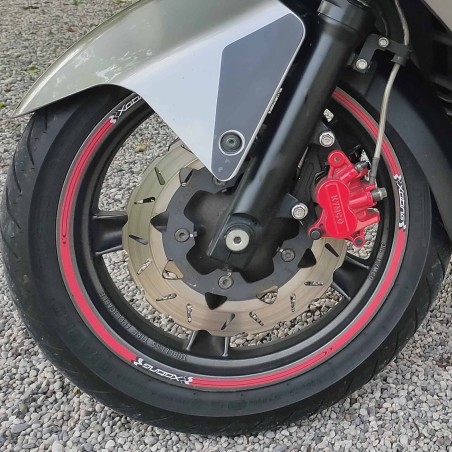 STRISCE ADESIVE per CERCHI compatibili per SCOOTER XCITING 300 - 400 - 500 KYMCO