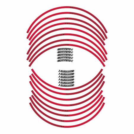 ADHESIVE RIMS STRIPES compatible for SCOOTER XCITING 300 - 400 - 500 KYMCO