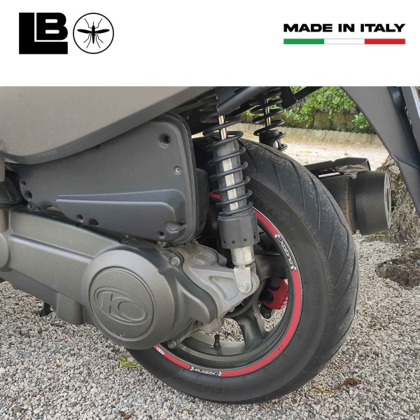 ADHESIVE RIMS STRIPES kompatibel für SCOOTER XCITING 300 - 400 - 500 KYMCO