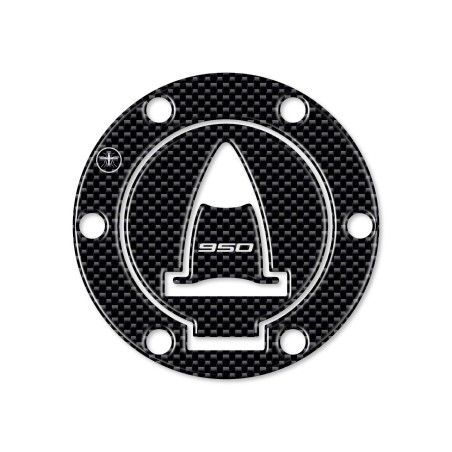 ADHESIVE 3D CARBON TANK CAP PROTECTION für MOTO DUCATI MULTISTRADA 950