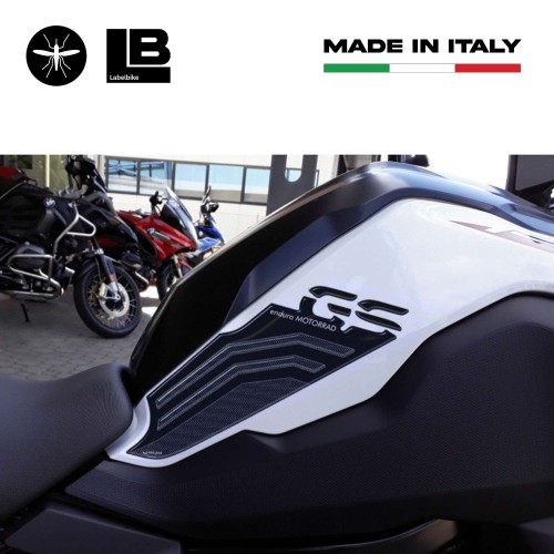 2 ADESIVI gel 3D PROTEZIONI LATERALI compatibili PER MOTO BMW F850 GS 2018-2022 2