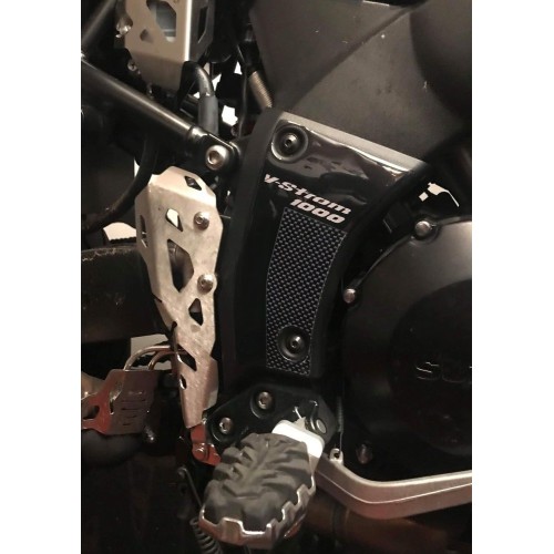 2 Adesivi PROTEZIONI BATTITACCO in gel 3D compatibili per SUZUKI V-STROM 1000