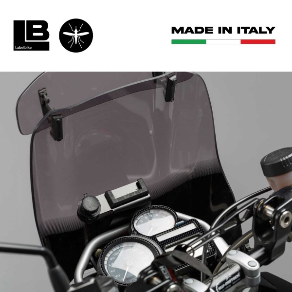 3D CARBON LOOK Armaturenbrettaufkleber passend für BMW R1200 GS und ADVENTURE Motorräder