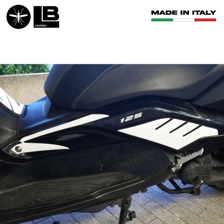 3D ADHESIVES pour Scooter X max 125 PROTECTION compatible pour YAMAHA Xmax 2014-2016