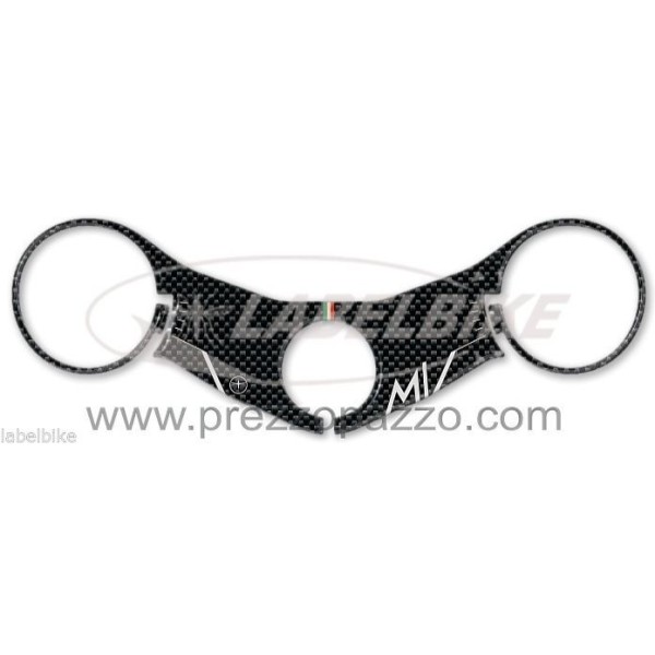 ADESIVO GEL 3D PROTEZIONE PIASTRA STERZO compatibile per MV AGUSTA F4 dal 2010
