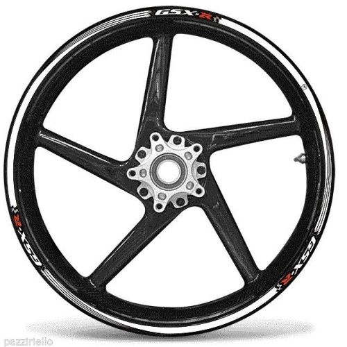 ADHESIVE RIMS STRIPES 17 compatible MOTORBIKE SUZUKI GSXR stickers tuning