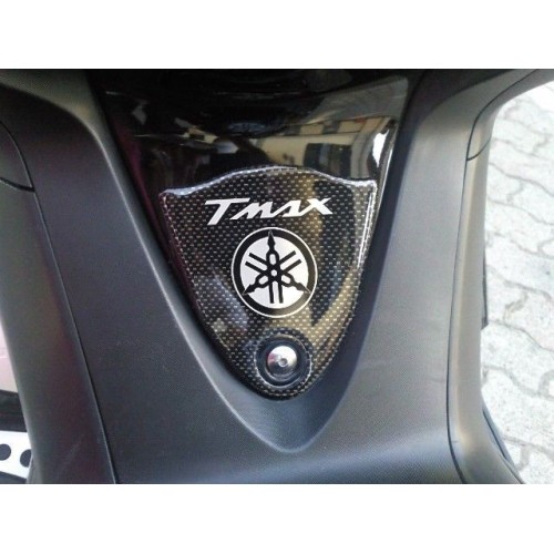 ADESIVO Resinato 3D CARBONIO x PEDANA TMAX+DIAPASON MOTO YAMAHA T MAX 500 08/11