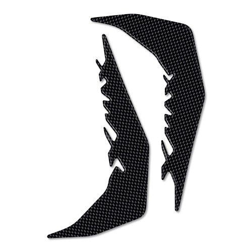2 ADESIVI-STICKERS 3D PARASPIGOLI compatibili per X MAX  YAMAHA XMAX 2006-2009