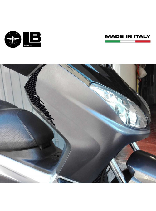 2 3D ADHESIVES-STICKERS 3D PARASKERS kompatibel für X MAX YAMAHA XMAX 2006-2009 2