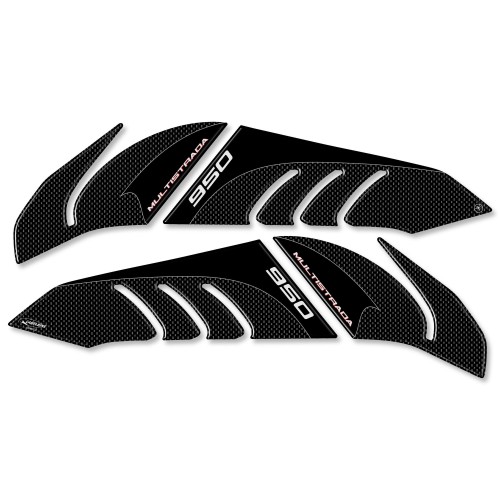 3D TANK PROTECTION ADHESIVES compatible MOTO DUCATI MULTISTRADA 950 from 2017