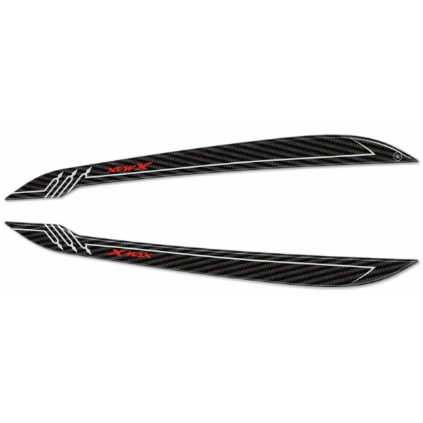 2 ADESIVI 3D PROTEZIONE MANIGLIE compatibili scooter YAMAHA XMAX 400 2017-2021
