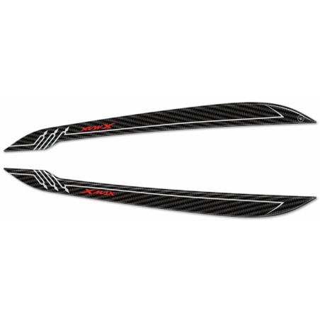 2 ADHESIVOS DE PROTECCIÓN DE MANETAS 3D compatibles scooters YAMAHA XMAX 400 2017-2021