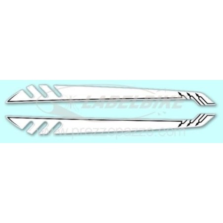 2 ADHESIVOS DE PROTECCIÓN DE MANETAS 3D gel compatibles x YAMAHA XMAX 125-250 2014-2016