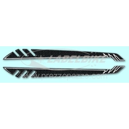 2 ADHESIVOS DE PROTECCIÓN DE MANETAS 3D gel compatibles x YAMAHA XMAX 125-250 2014-2016