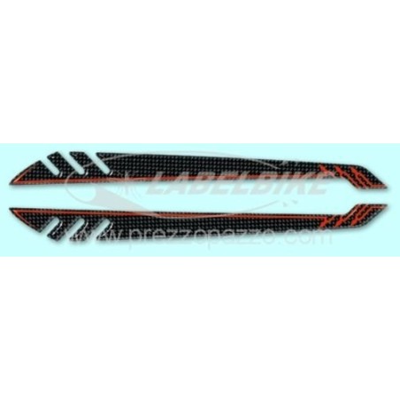 2 ADHESIVOS DE PROTECCIÓN DE MANETAS 3D gel compatibles x YAMAHA XMAX 125-250 2014-2016