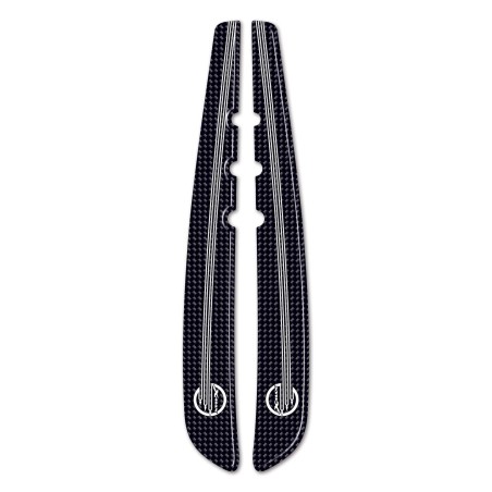 2 ADHESIVOS DE PROTECCION MANETAS 3D GEL XMAX compatible x YAMAHA X MAX 2005-2009