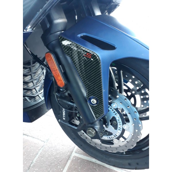 2 3D MUDGUARD PROTECTION ADHESIVES passend für kymco XCITING S 400 2018-2023