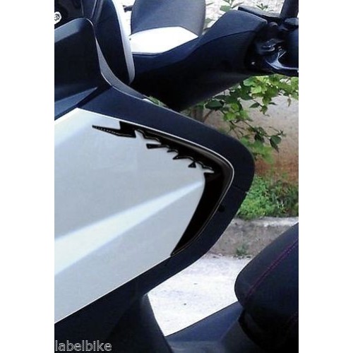 2 3D ADHESIVOS-STICKERS 3D Bumper Stickers compatible para X MAX YAMAHA XMAX 2010-2013