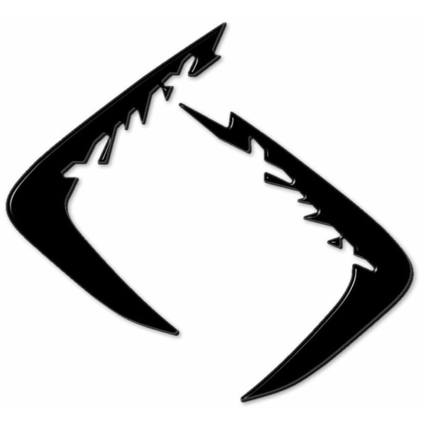 2 ADESIVI-STICKERS 3D PARASPIGOLI compatibili per X MAX  YAMAHA XMAX 2010-2013