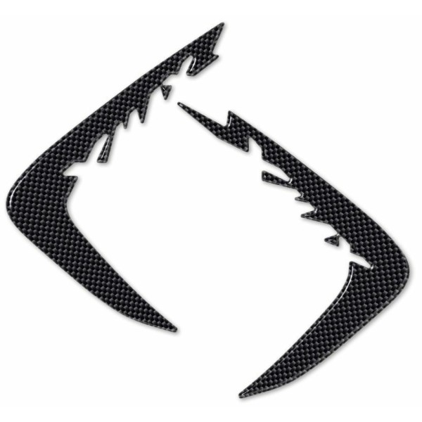 2 ADHESIVES-STICKERS 3D Autocollants de pare-chocs compatibles pour X MAX YAMAHA XMAX 2010-2013