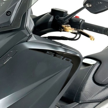 2 ADHESIVES-STICKERS 3D-GEL T MAX 2012-2016 compatibles pour YAMAHA TMAX 530