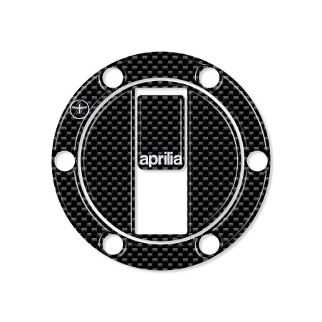 Protection adhésive 3D pour bouchon de réservoir compatible avec les motos Aprilia