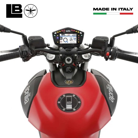 Protección adhesiva 3D para tapón de depósito compatible con motos Aprilia