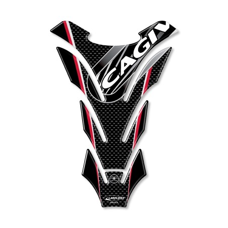 Paraserbatoio ADESIVO RESINA 3D PROTEZIONE SERBATOIO compatibile per MOTO CAGIVA