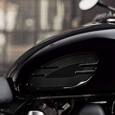 2 adhesivos 3D SIDE PROTECTION compatibles Triumph BONNEVILLE MOTORCYCLE