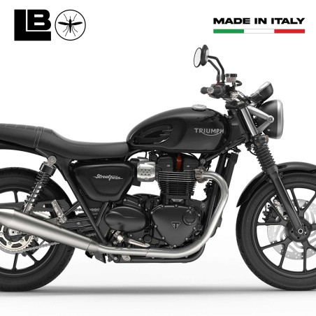 2 Adesivi 3D PROTEZIONE Laterale Serbatoio compatibili MOTO triumph BONNEVILLE