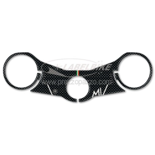ADESIVO GEL 3D PROTEZIONE PIASTRA STERZO compatibile per MV AGUSTA F4 1999-2009 2